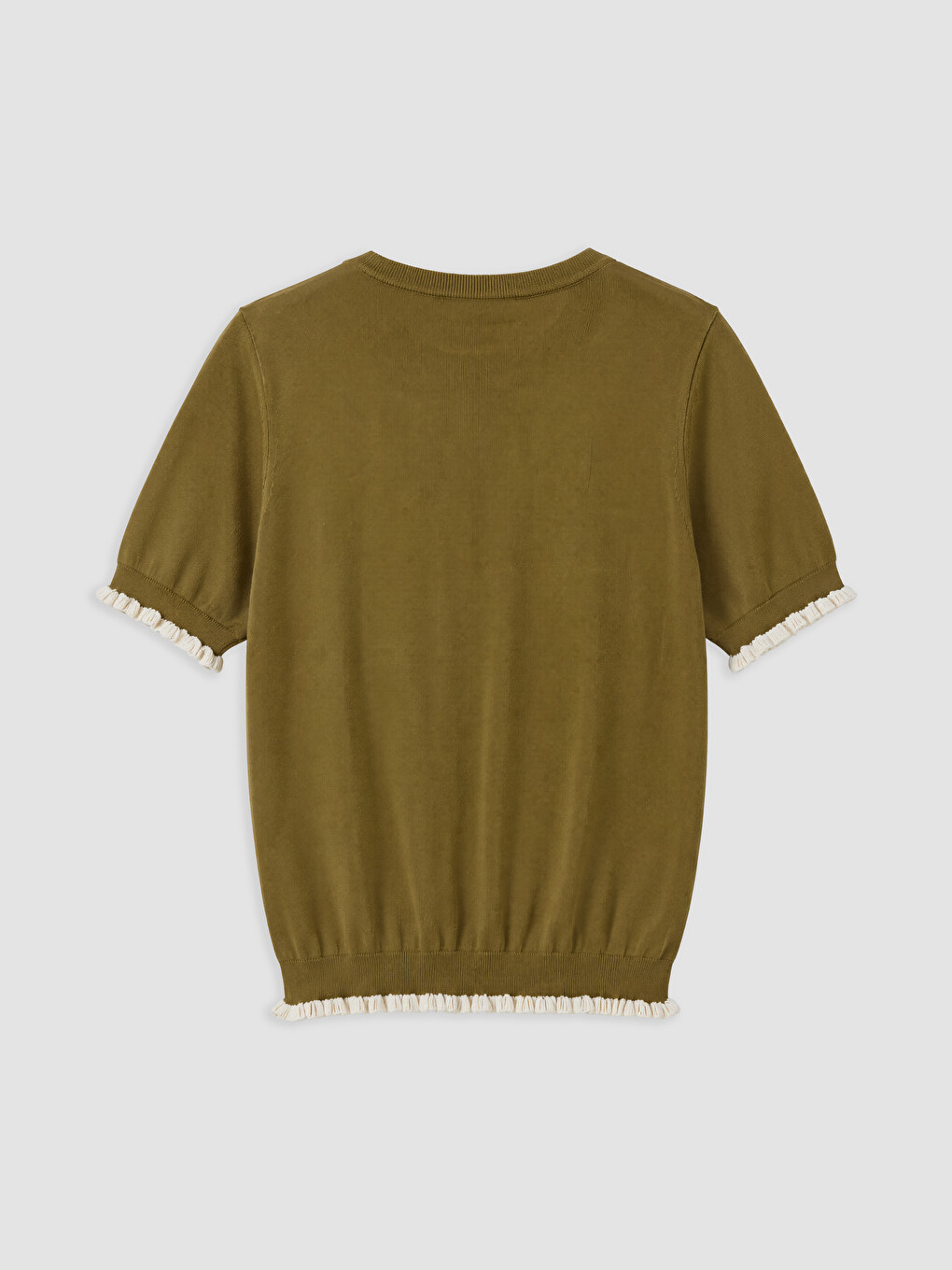 Crew Neck Women's Knitwear Sweater-5