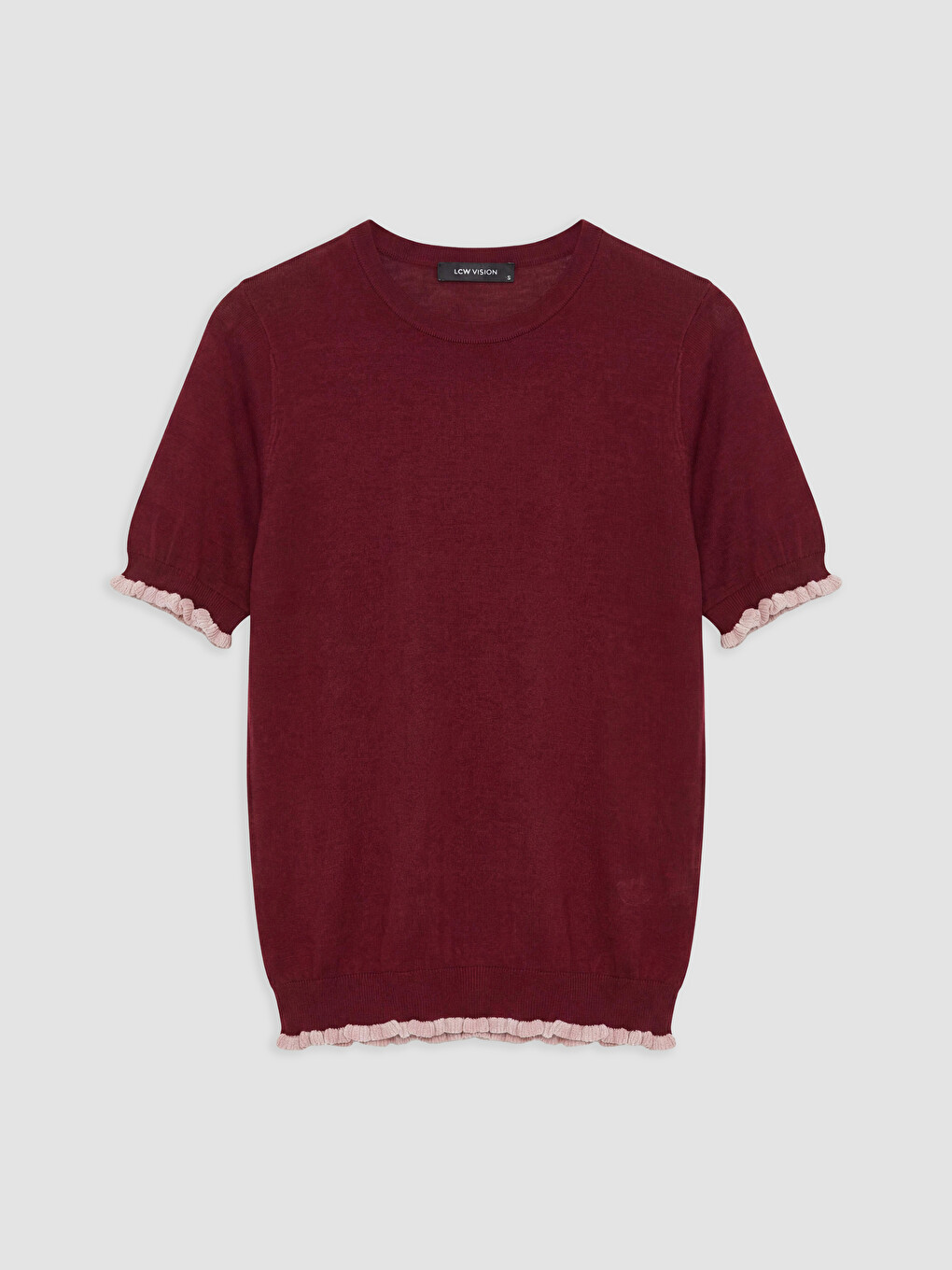 Crew Neck Women's Knitwear Sweater-4