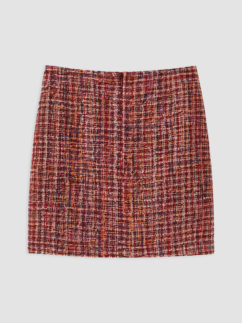 Woman Red Skirt-1