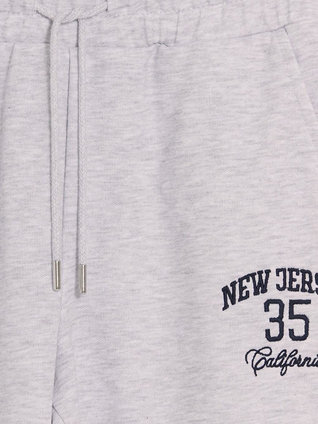 Woman Grey Jogger Sweatpants-1