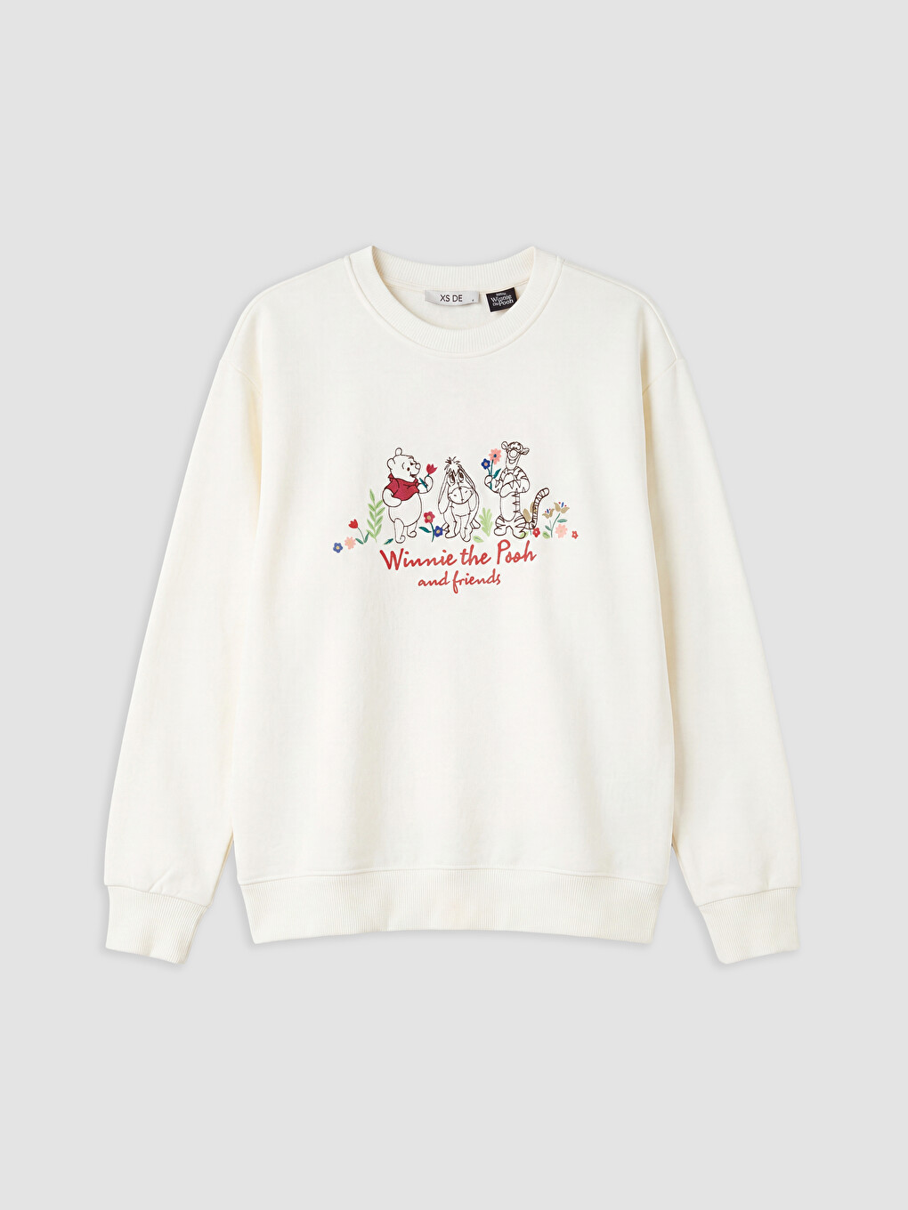 Woman Beige Sweatshirt-4