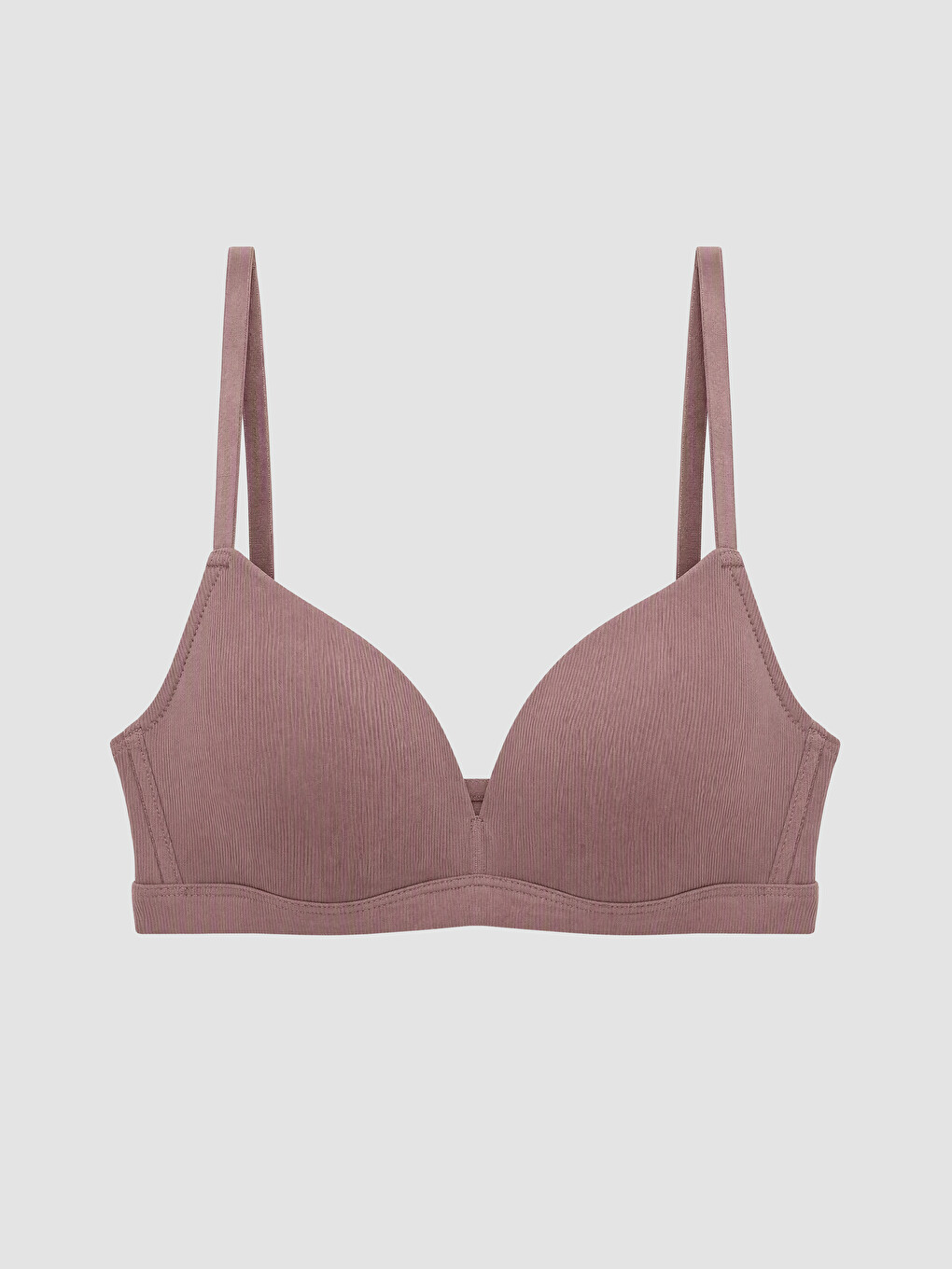 Non-wired Non-padded Triangle Bra