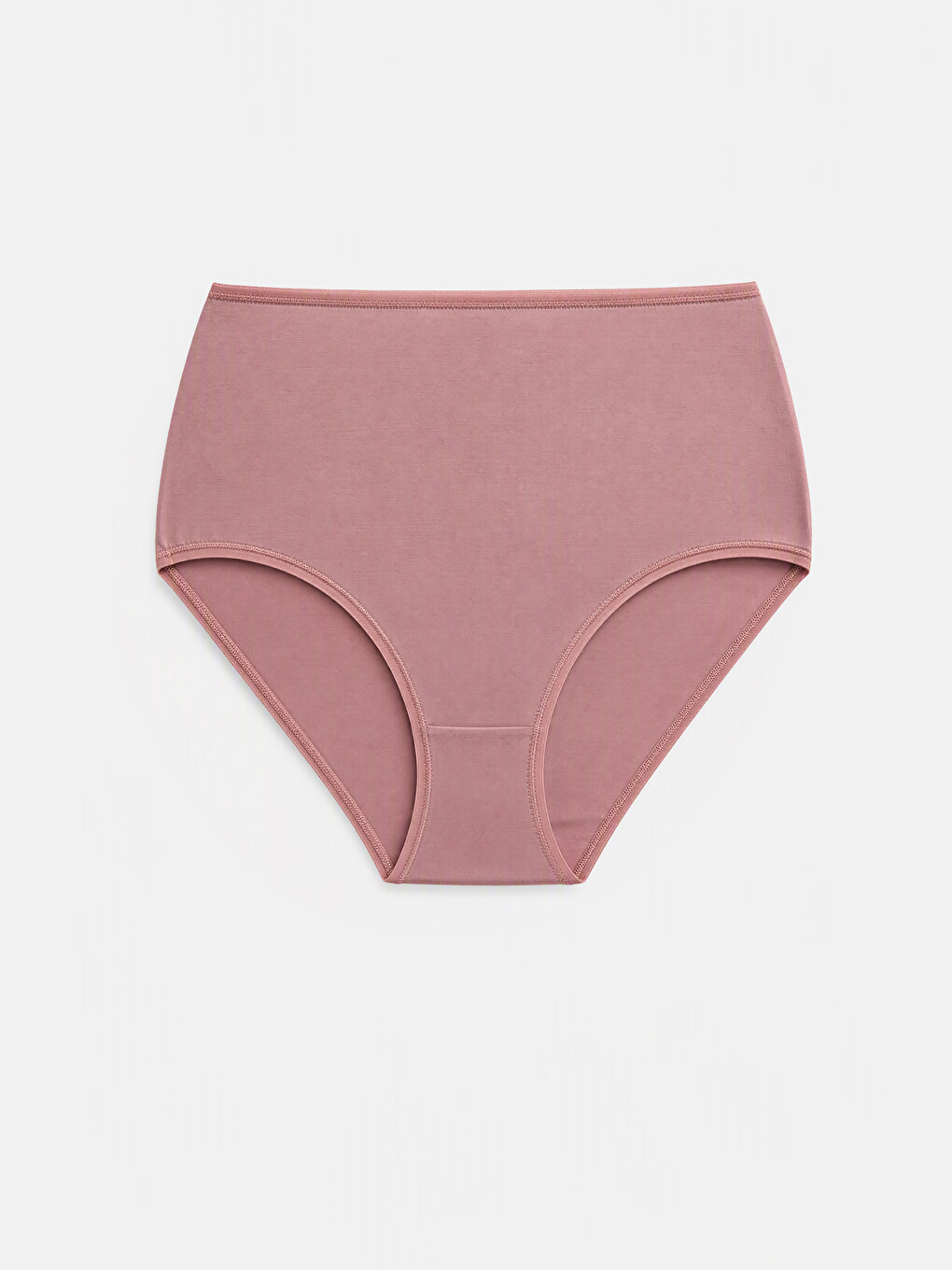 Pembe Yüksek Bel Klasik Külot 3'lü-1