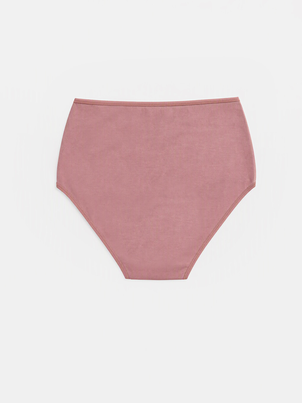 Pembe Yüksek Bel Klasik Külot 3'lü-4