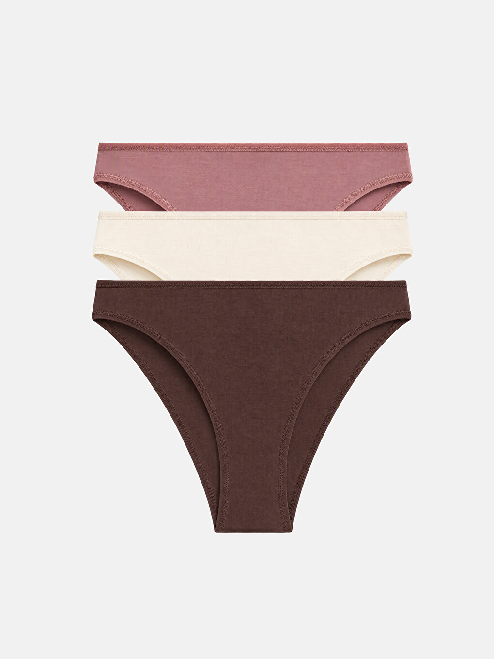 Pembe Brazilian Külot 3'lü