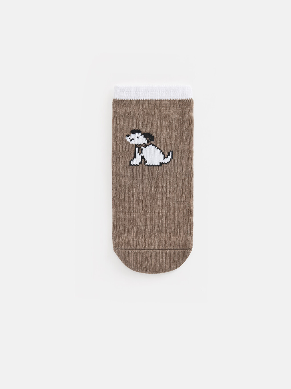 Boy Grey Ankle Socks-1