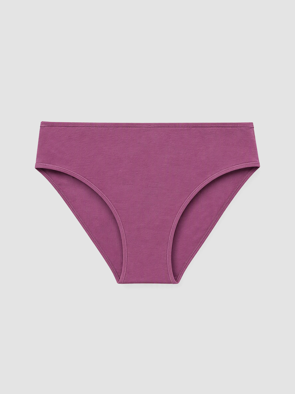 Ekru 3'lü Baskılı Bikini Külot-2