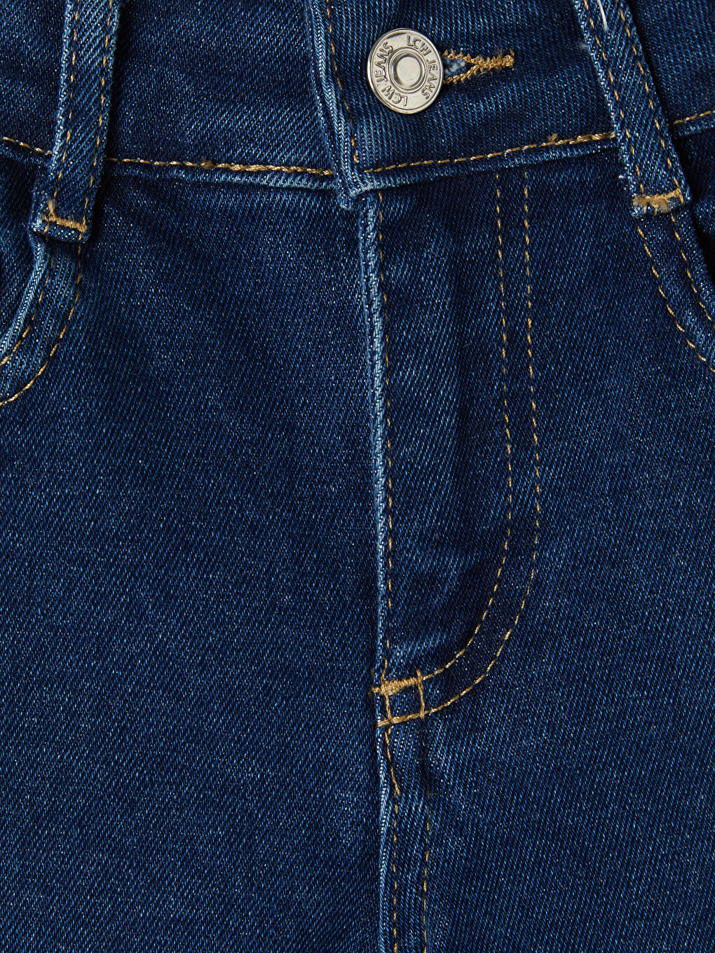 İndigo Slim Fit Kız Çocuk Jean Pantolon-1