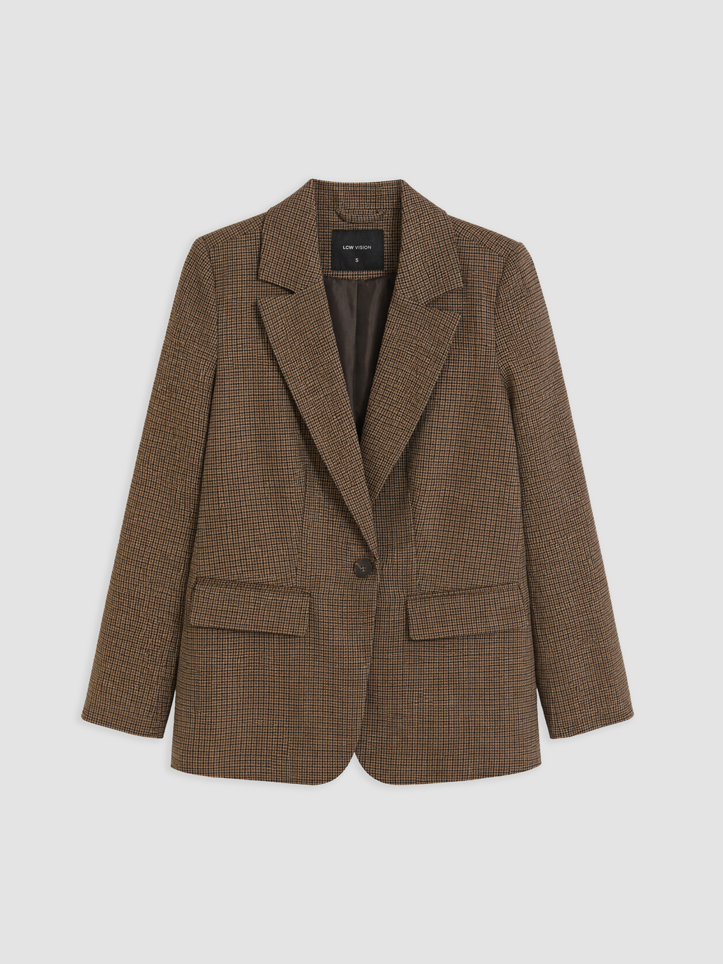 Woman Brown Blazer-5
