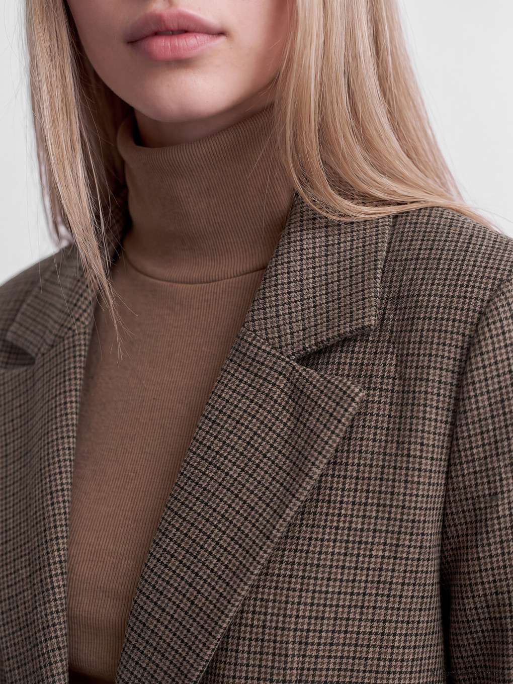 Woman Brown Blazer-2