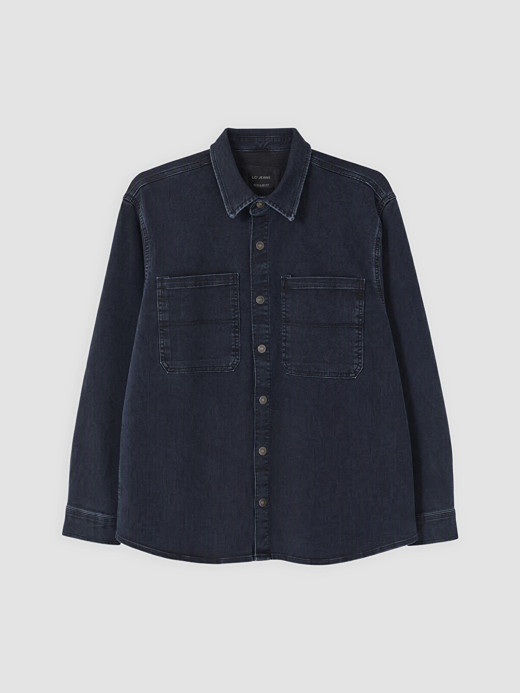 Regular Fit Men's Jean Shirt