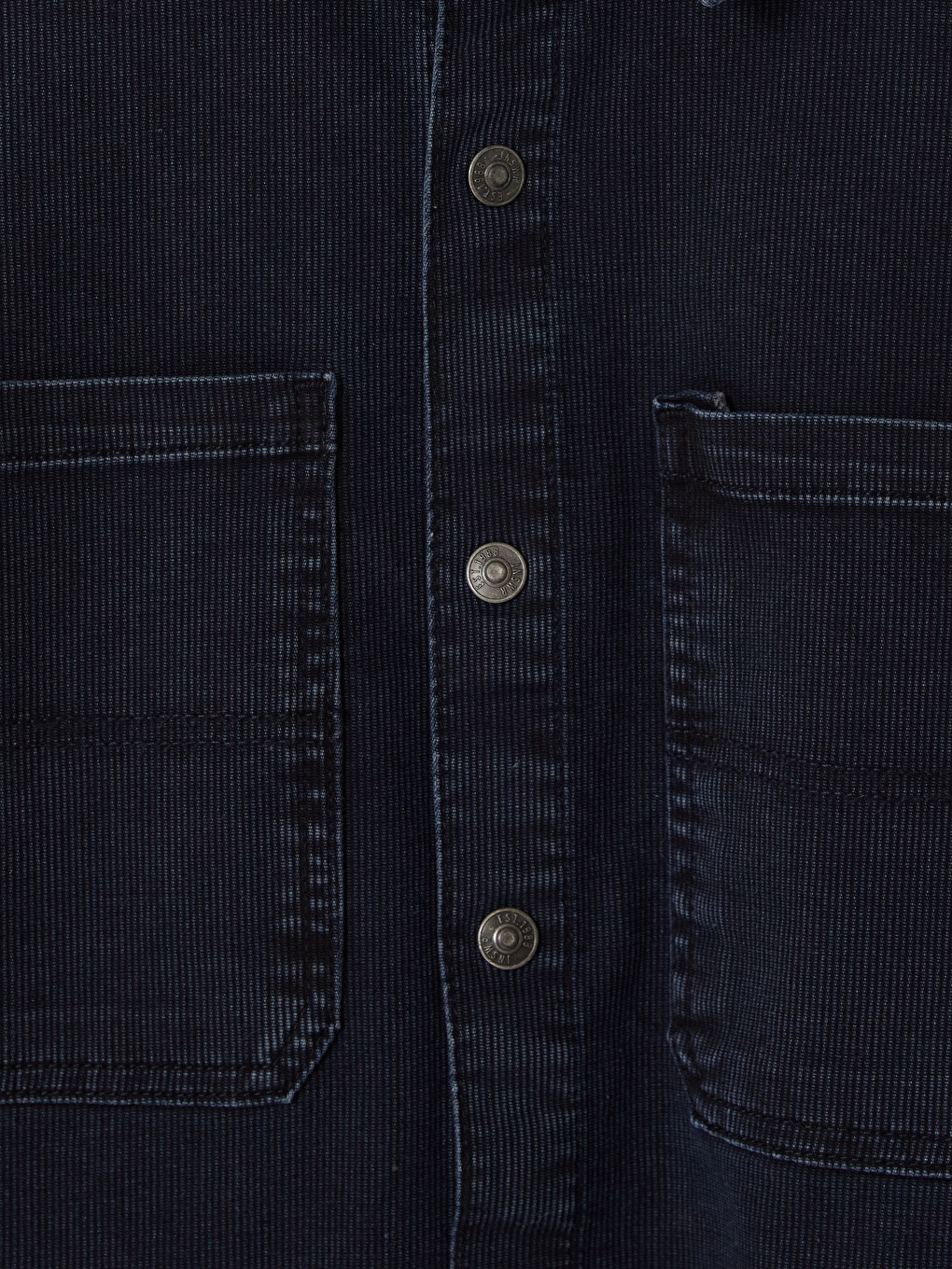 Regular Fit Men's Jean Shirt-2