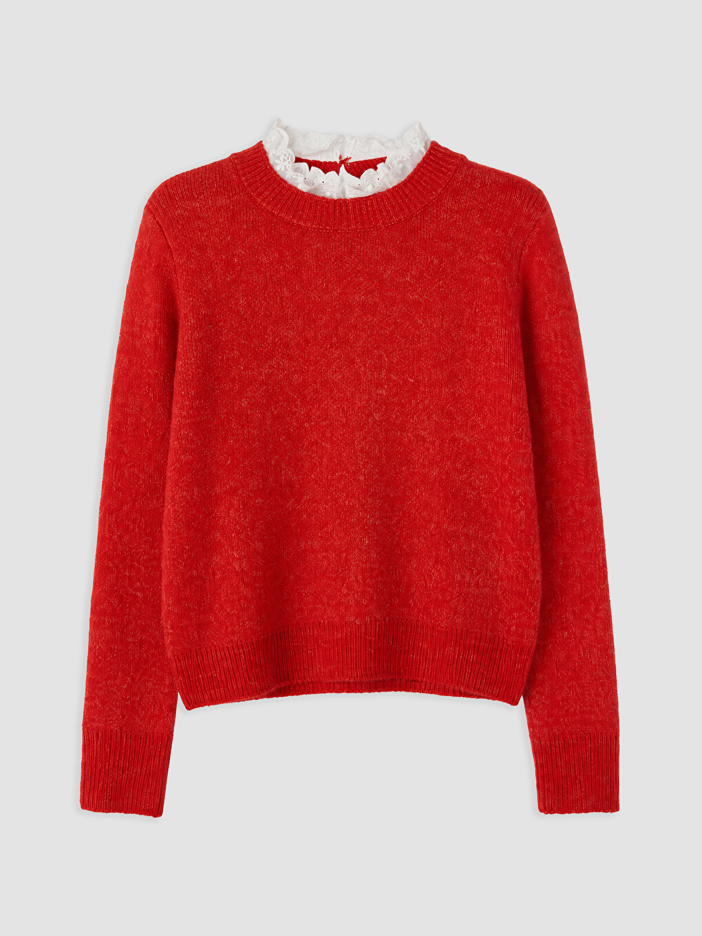 Wool Blended Women's Knitwear Sweater-4