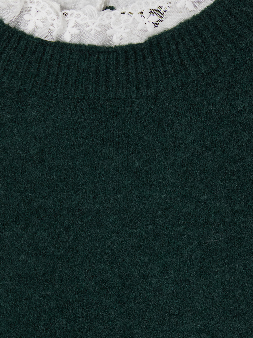 Ruffled Collar Women's Knitwear Sweater-5