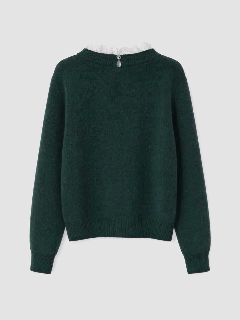 Ruffled Collar Women's Knitwear Sweater-7