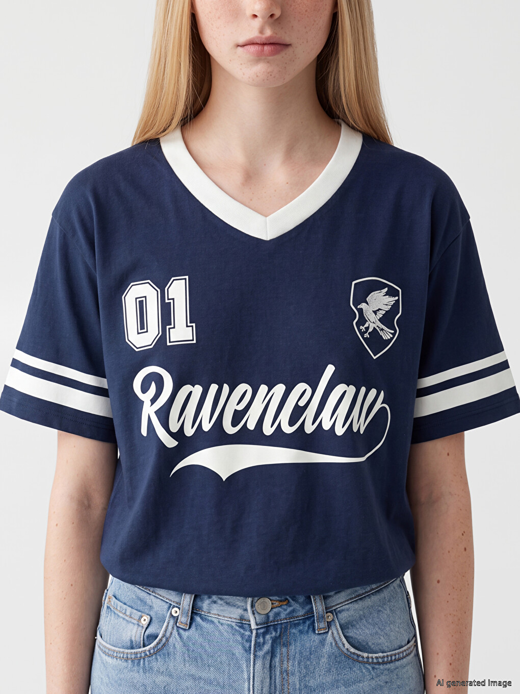 T-shirt E Gjerë E Stampuar Harry Potter Për Gra-2