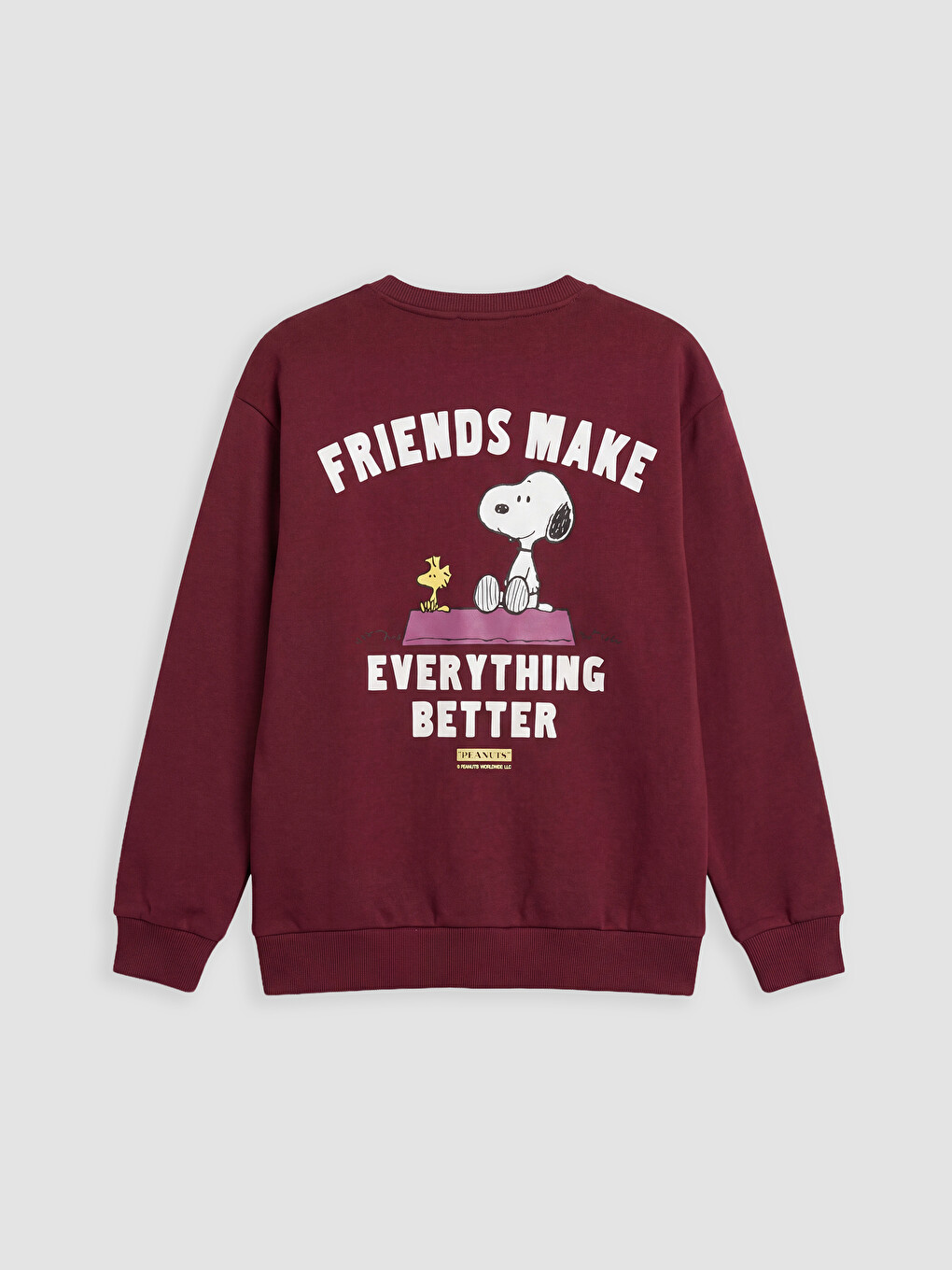 Woman Bordeaux Sweatshirt-2