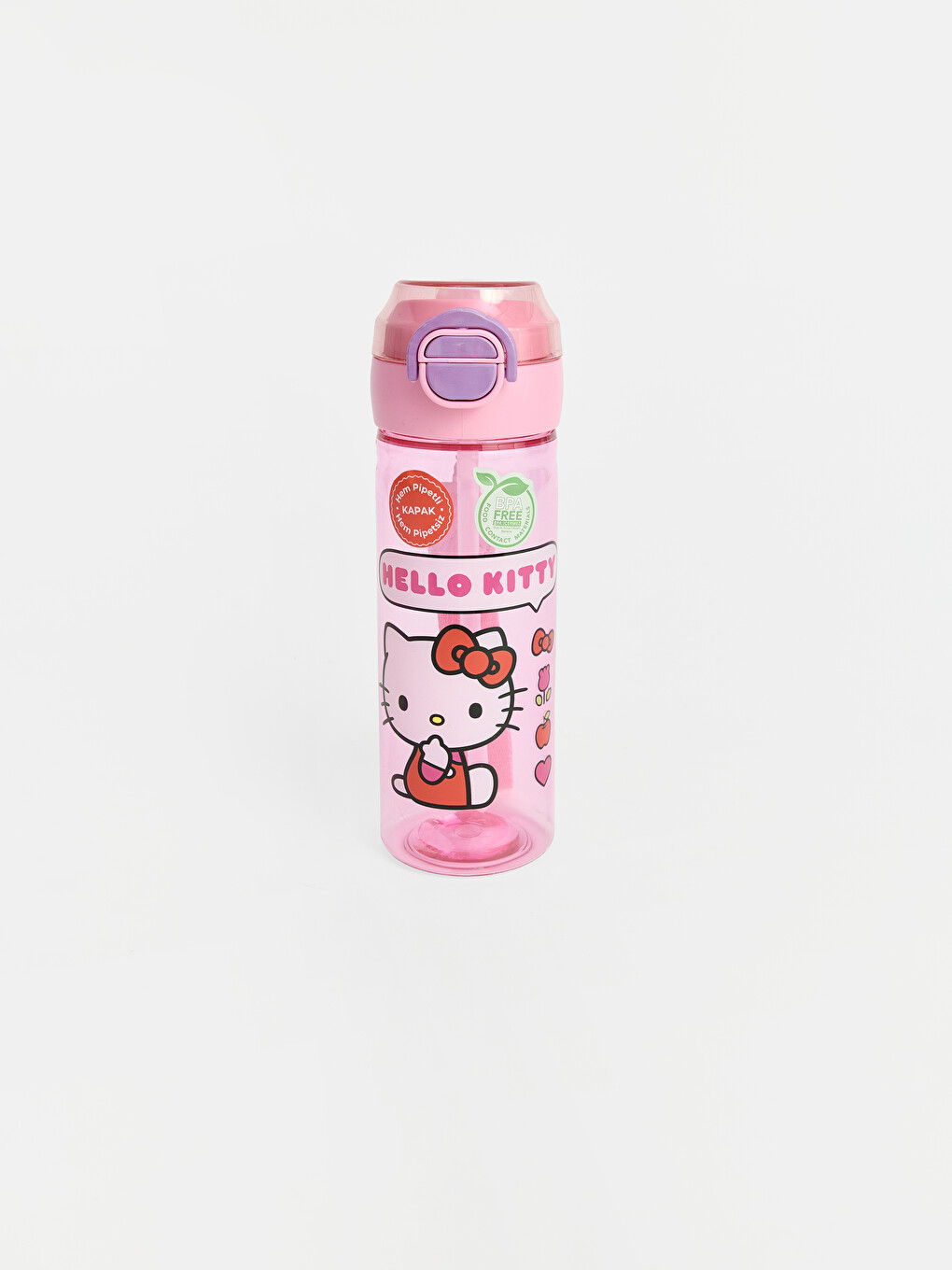Karışık Hello Kitty Baskılı Kız Çocuk Suluk 500 Ml