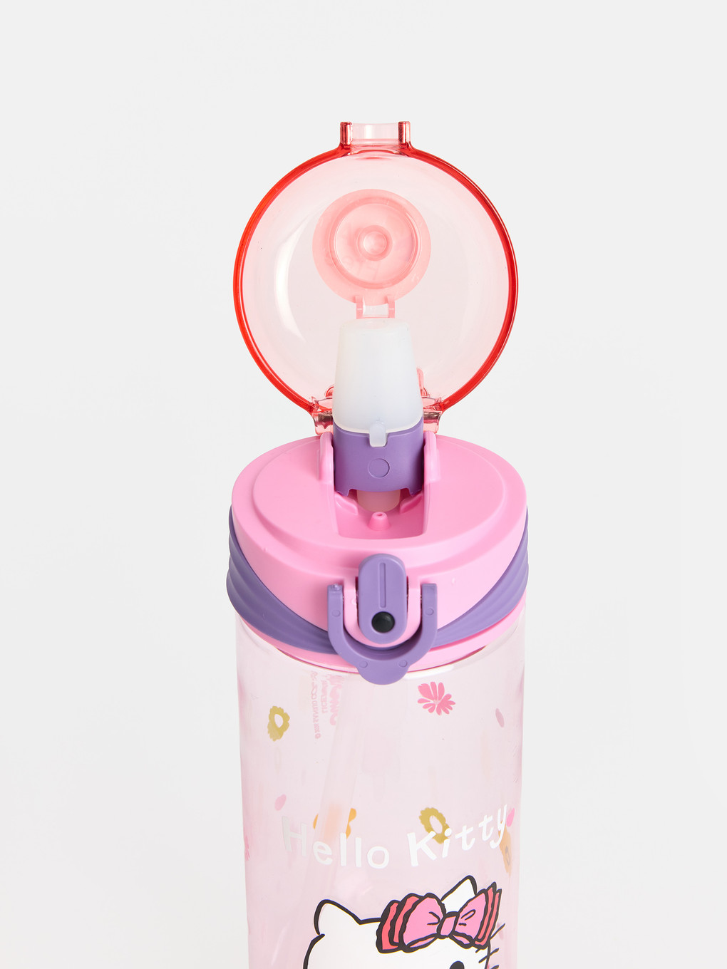 Karışık Hello Kitty Baskılı Pipetli Suluk-2