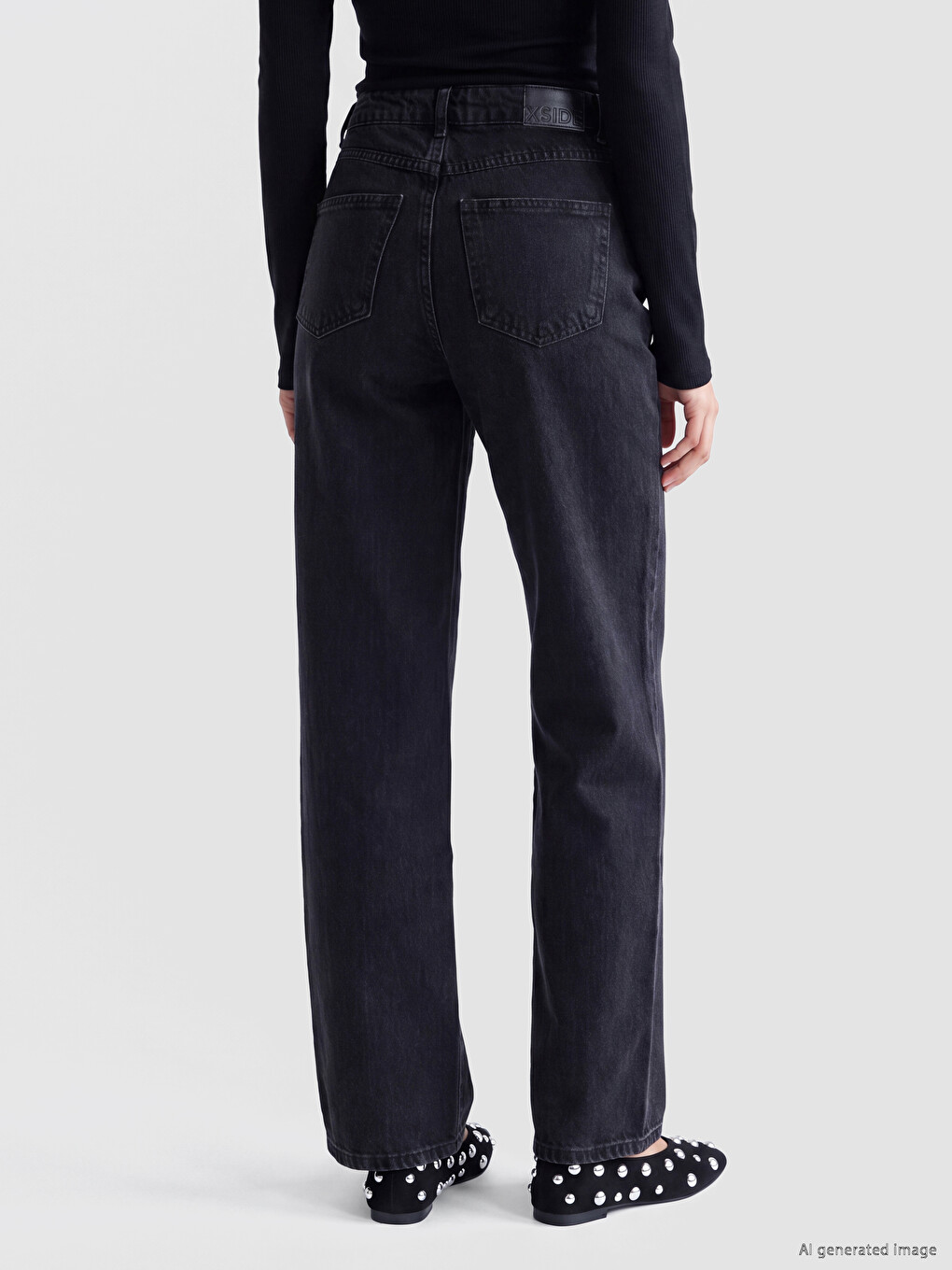Wideleg Women's Jeans-3