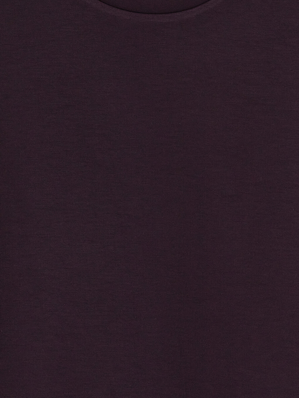 Mürdüm Soft Touch Oversize Kadın Tişört-1