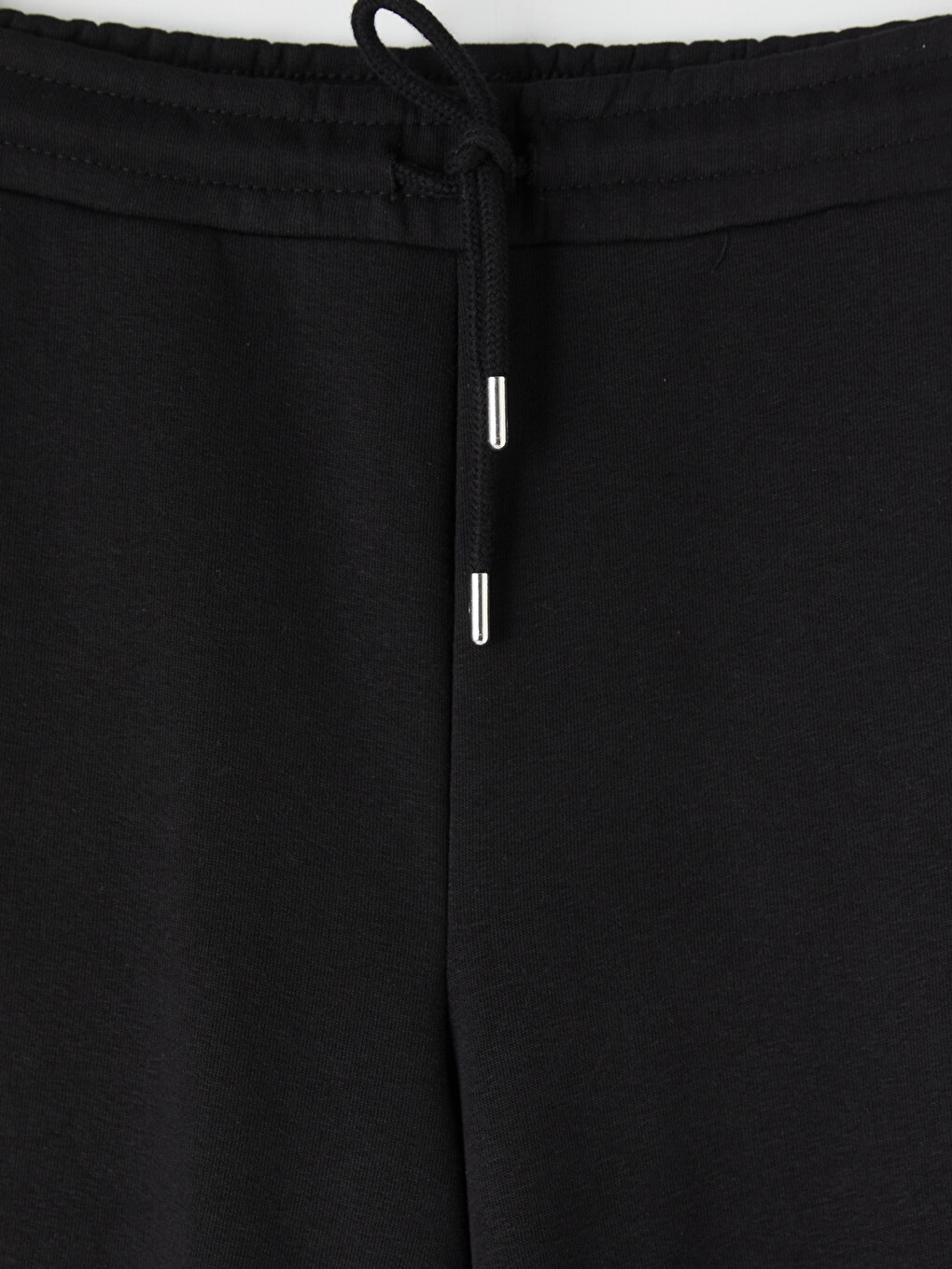 Woman Black Sweatpants-2