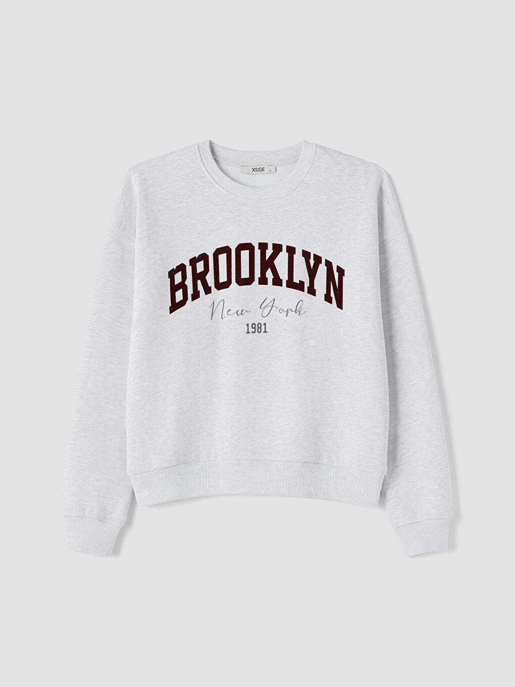 Woman Grey Sweatshirt