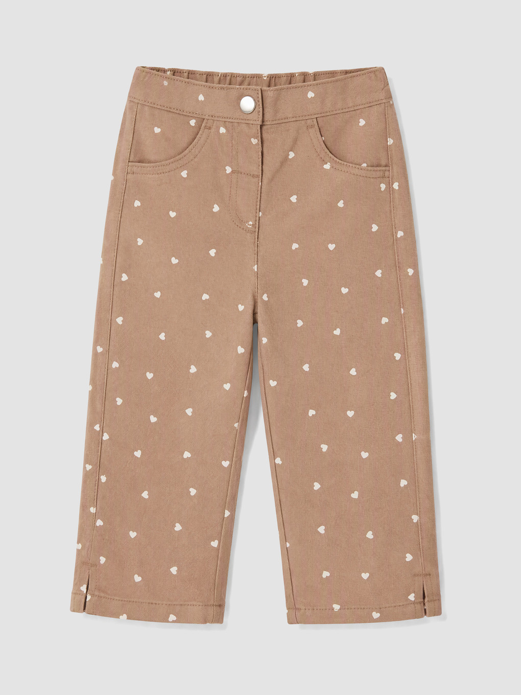 Baby Girl Beige Trousers