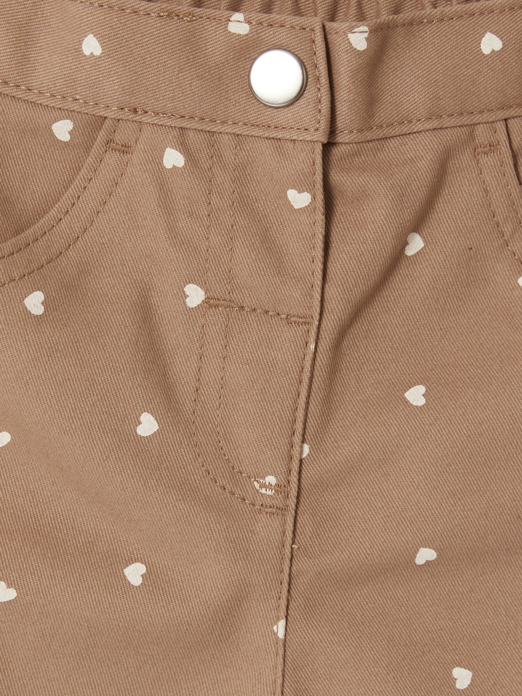 Baby Girl Beige Trousers-1