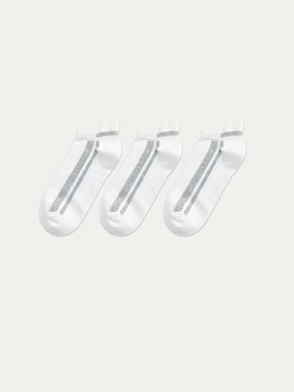Striped Men's Trainer Socks 3-pack