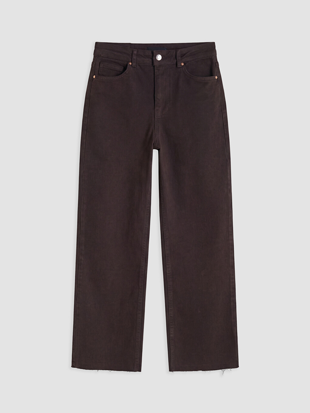Woman Brown Jeans-4