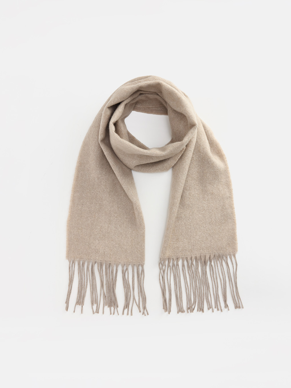 Schal Mit Fransenenden Für Damen