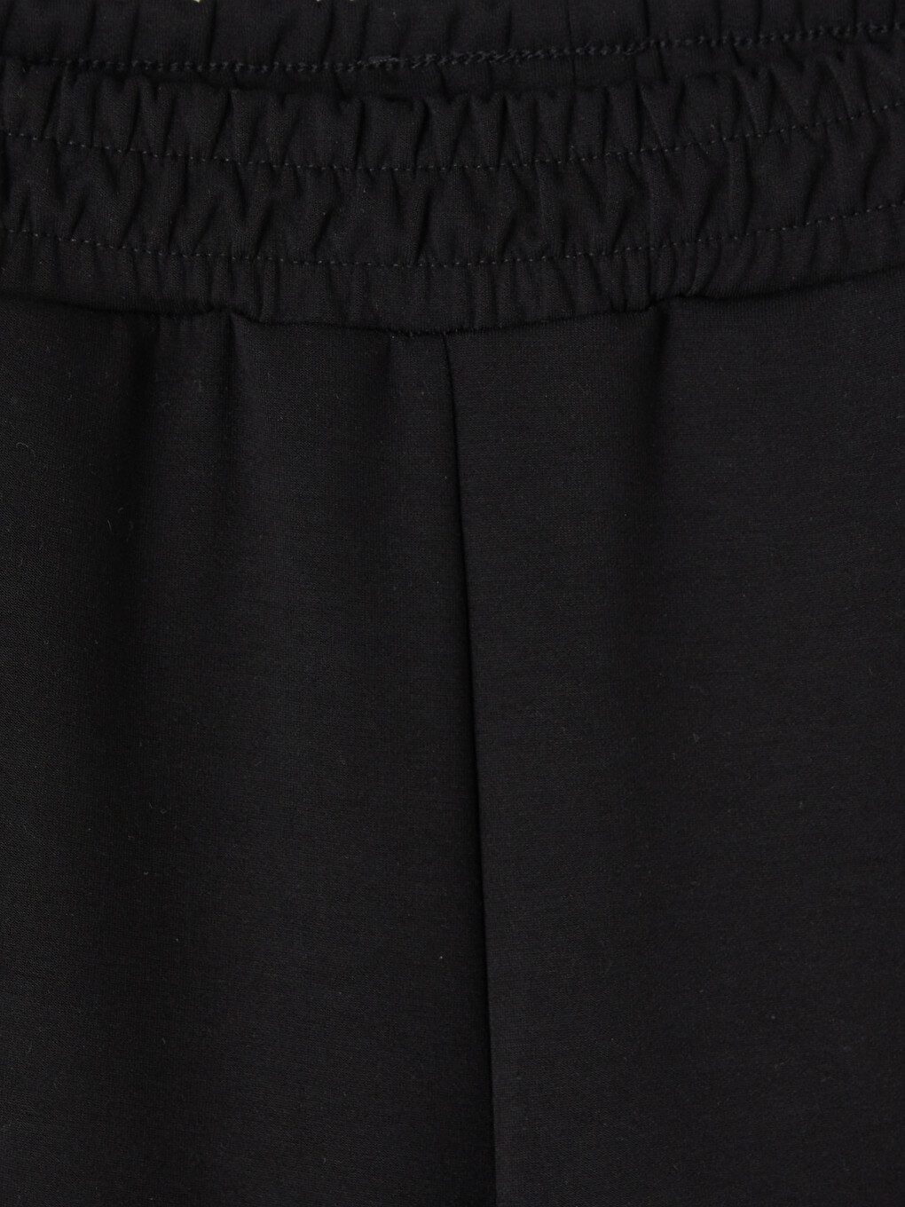 Woman Black Jogger Sweatpants-1