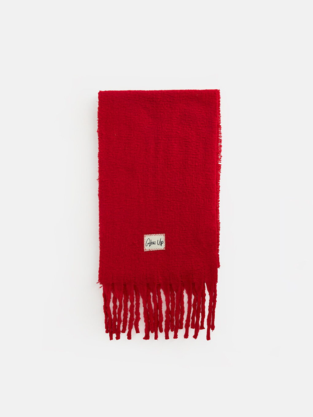 Slogan Embroidered Women's Scarf-1