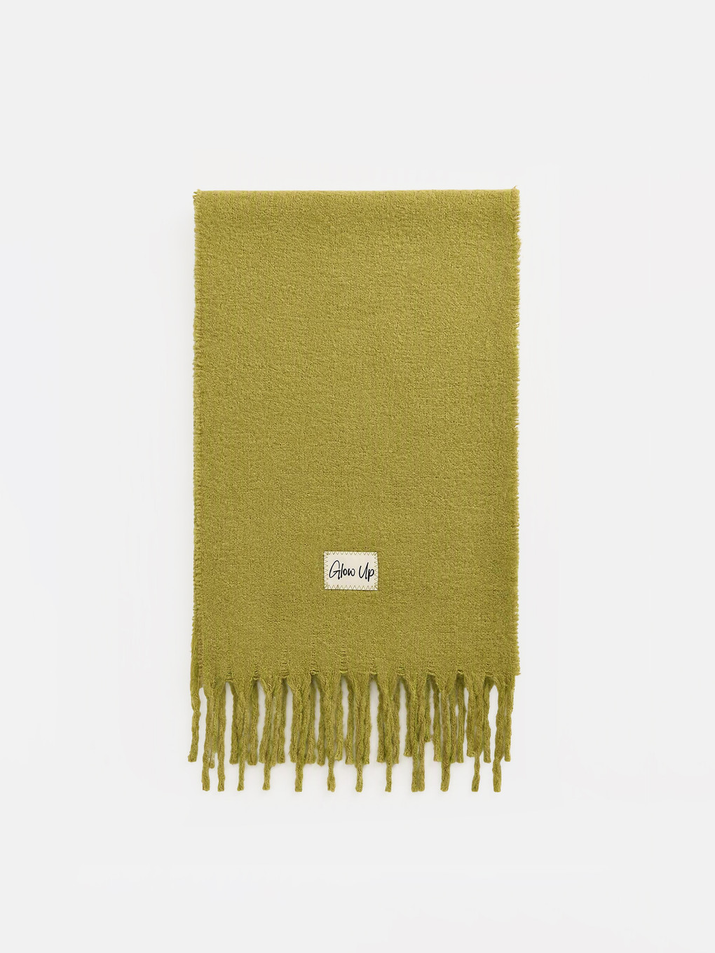 Slogan Embroidered Women's Scarf-1