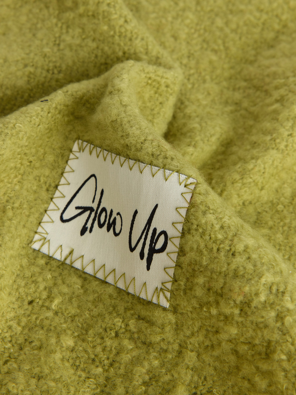 Slogan Embroidered Women's Scarf-2