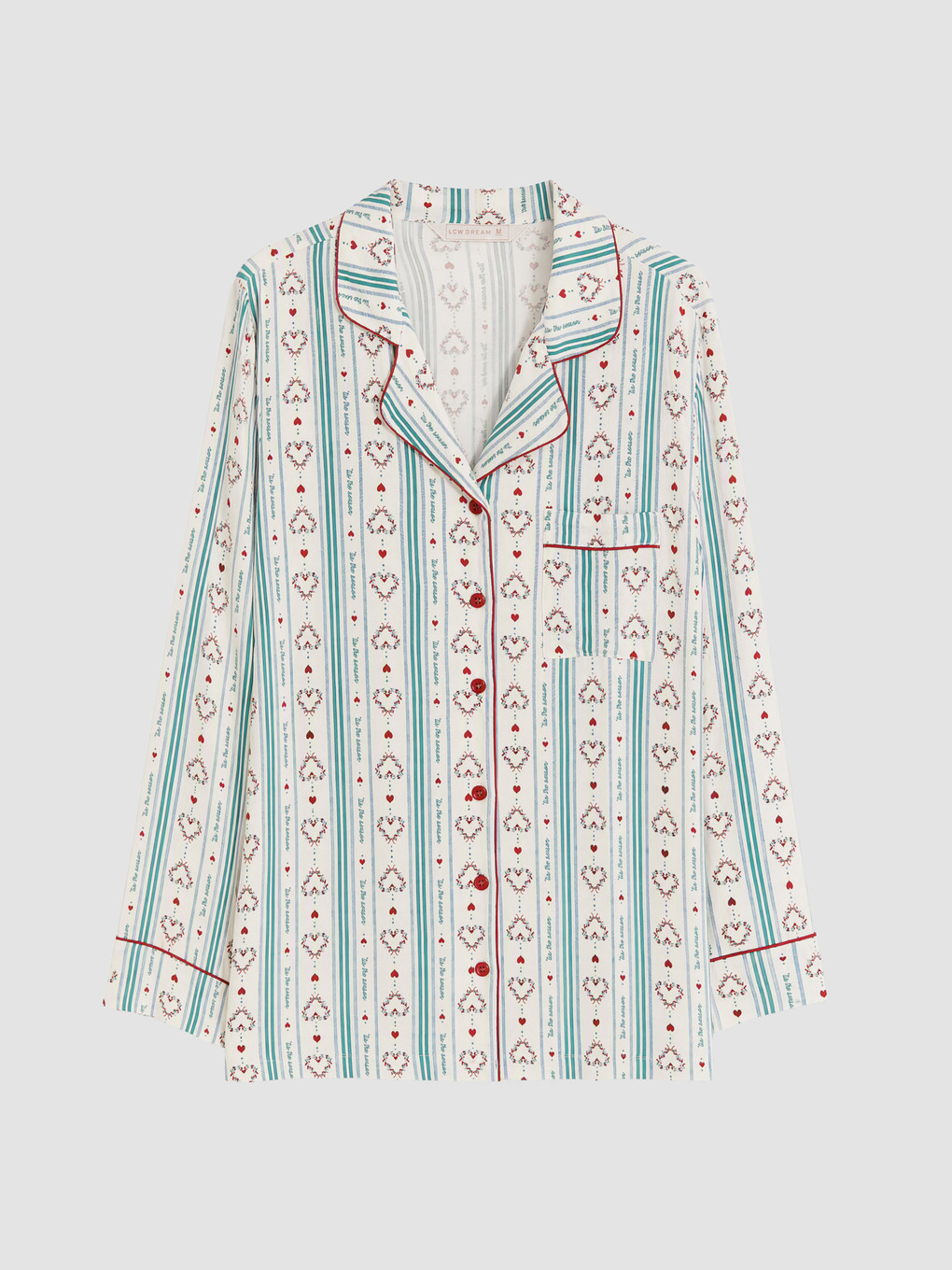 Woman Ecru Pyjama Set-5