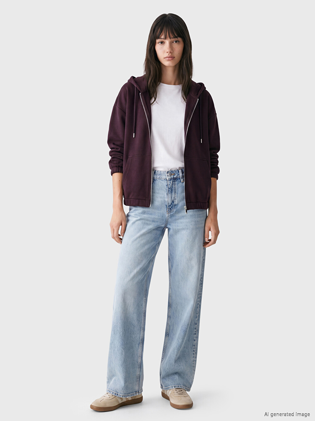 Soft Touch Women's Zip-up Sweatshirt-1
