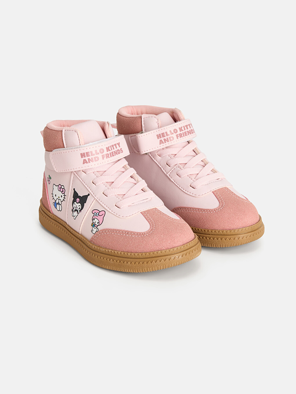 Pembe Hello Kitty Baskılı Kız Çocuk Spor Ayakkabı