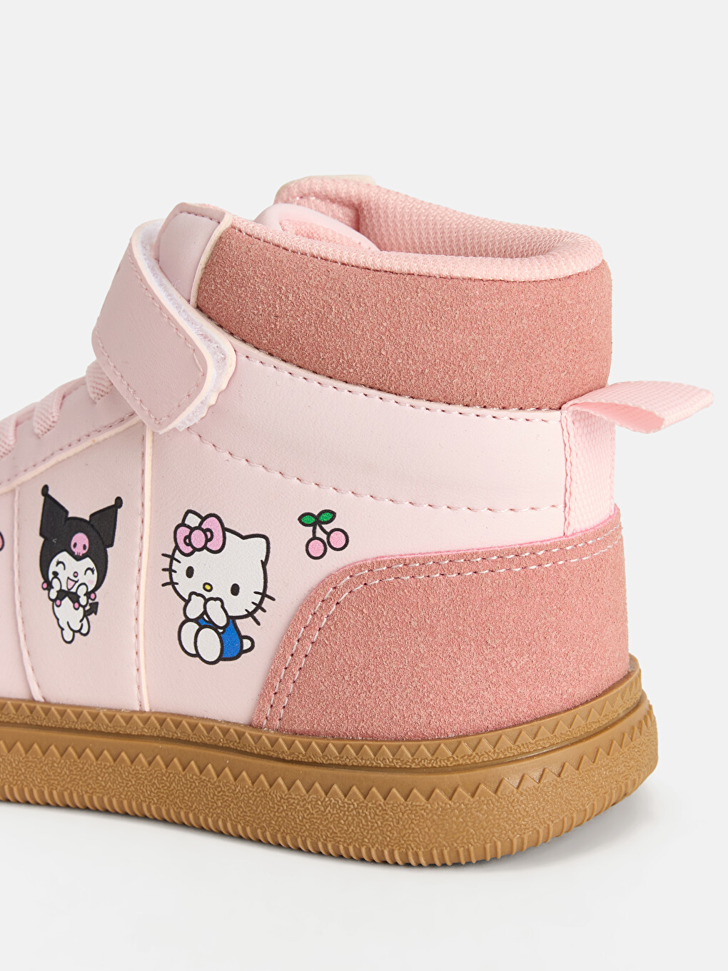 Pembe Hello Kitty Baskılı Kız Çocuk Spor Ayakkabı-2