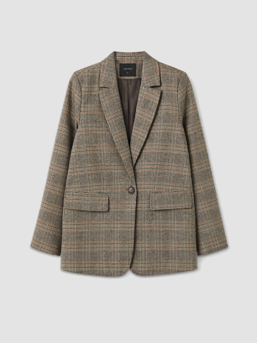 Woman Brown Blazer-3