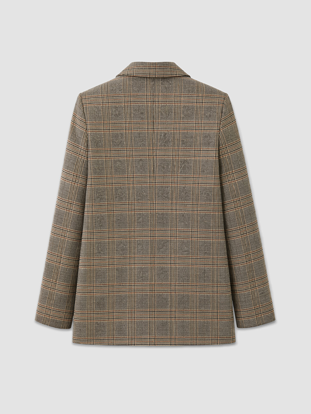 Woman Brown Blazer-4