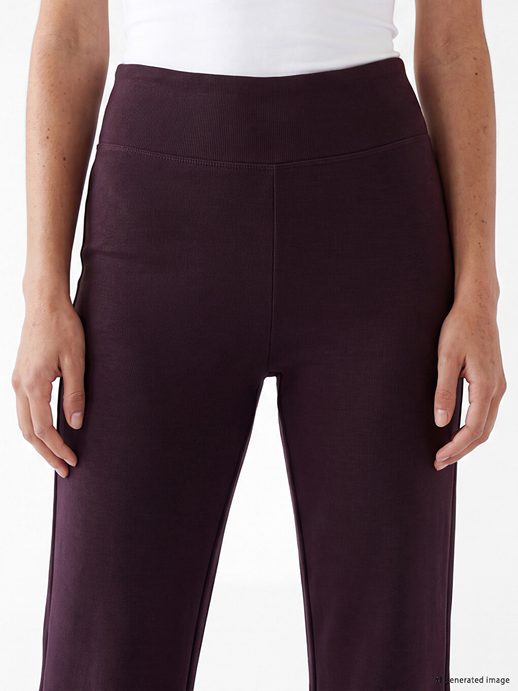 Femër Ngjyre Kumbull Leggins-2