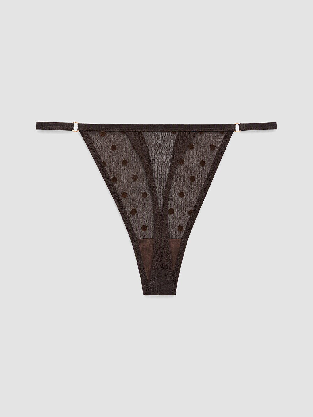 Embroidered Fancy Thong Knickers-1