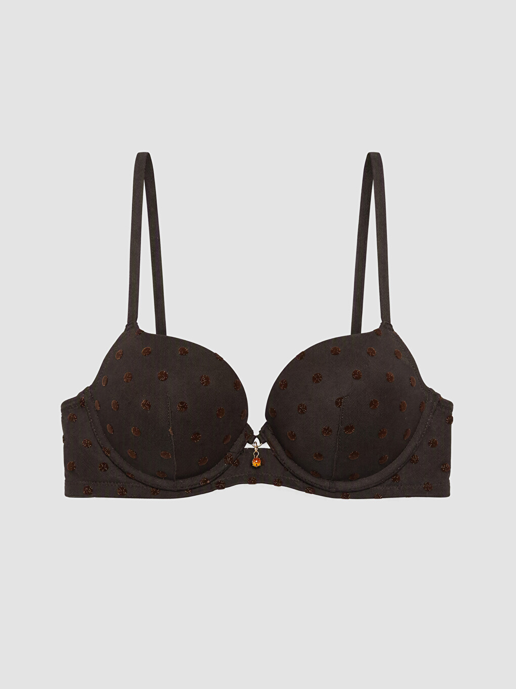 Polka Dot Fancy T-shirt Bra