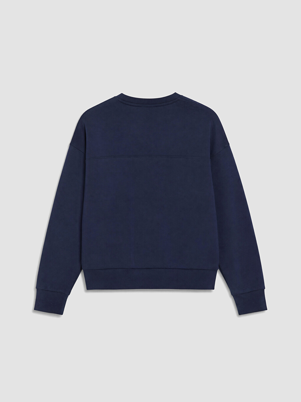 Woman Navy Sweatshirt-2