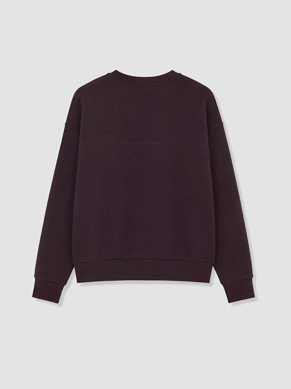 Woman Plum Sweatshirt-2