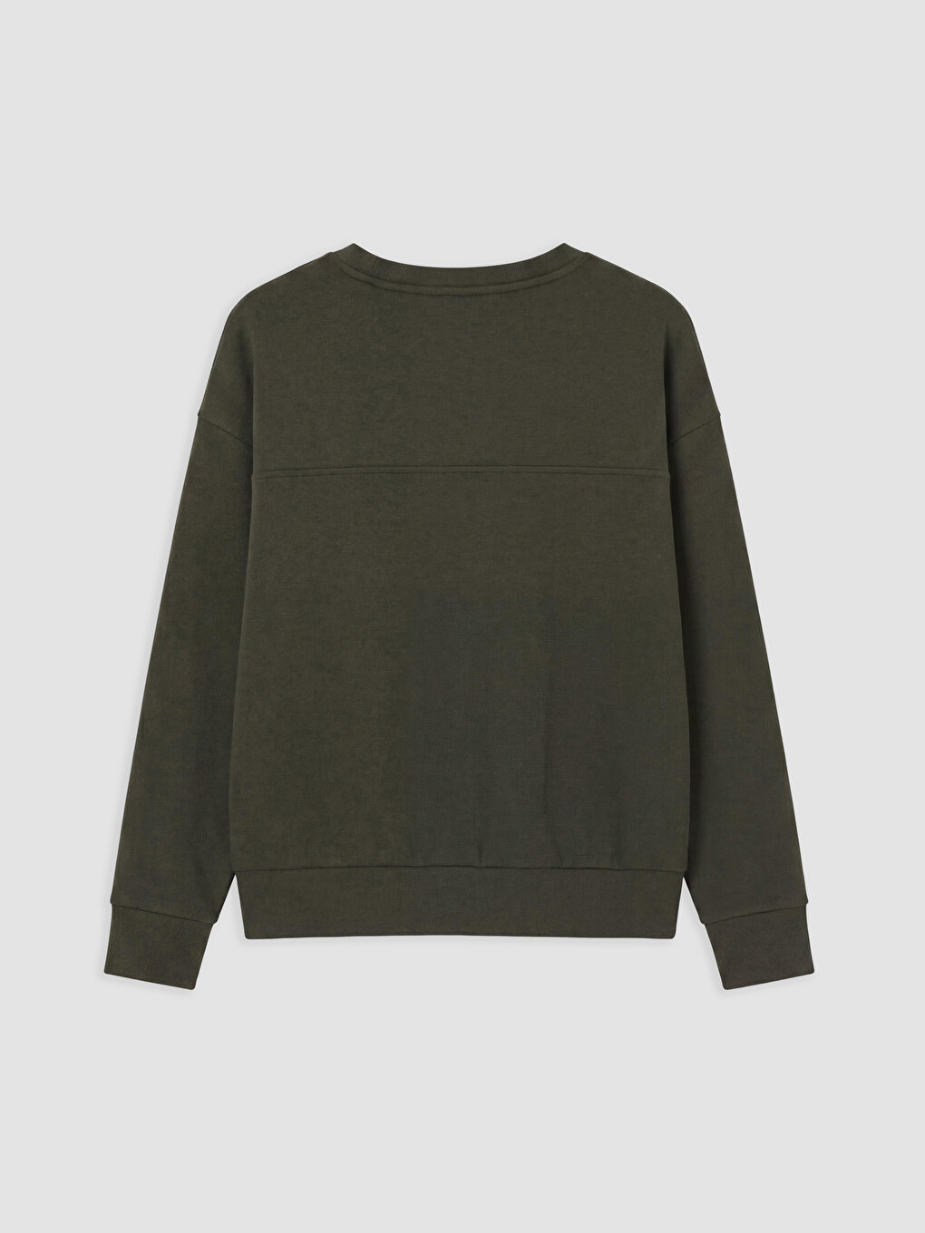 Woman Khaki Sweatshirt-1
