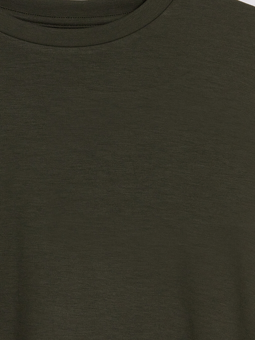 Woman Khaki Sweatshirt-2