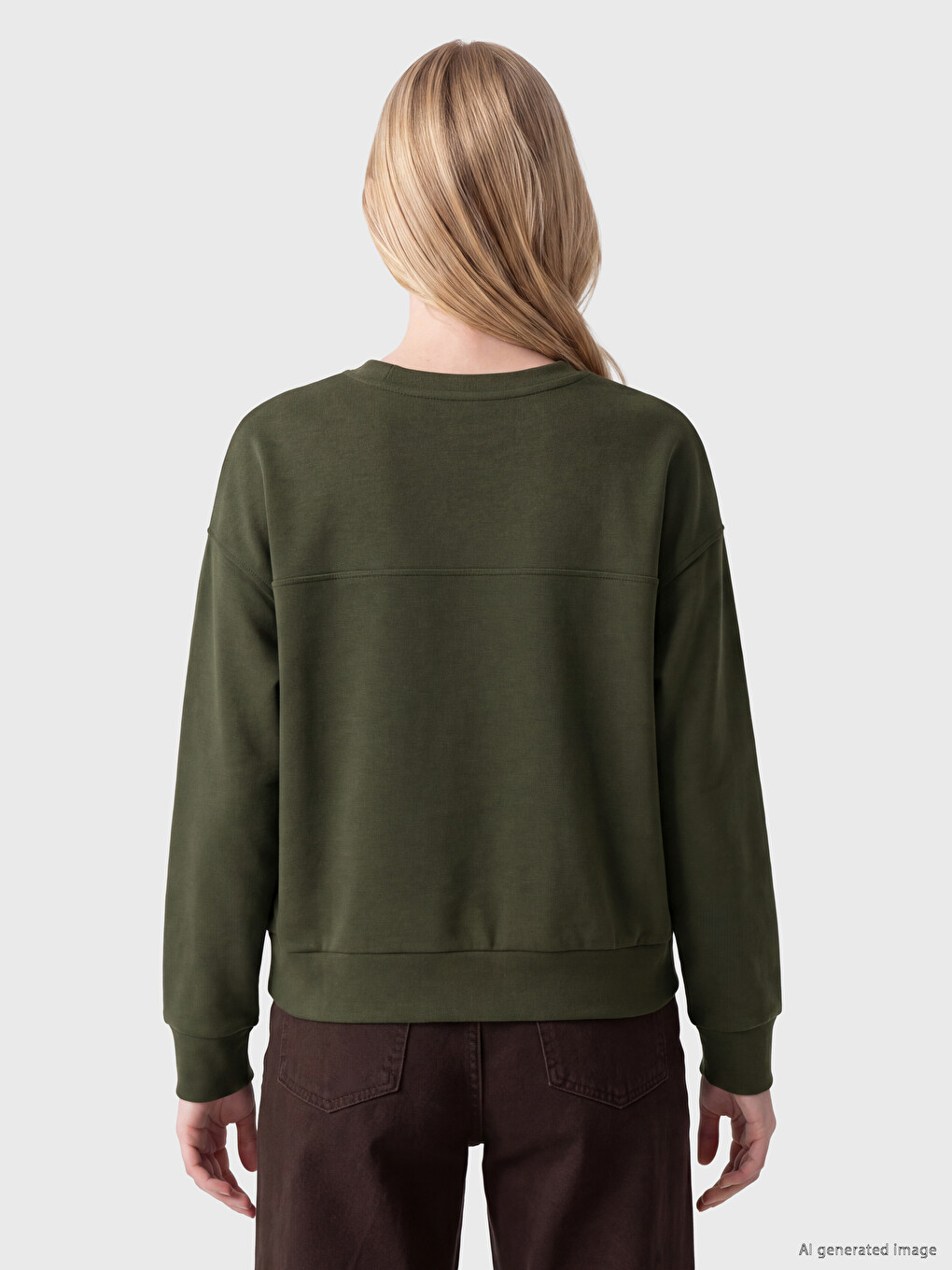 Soft Touch Oversize Damen Sweatshirt-4